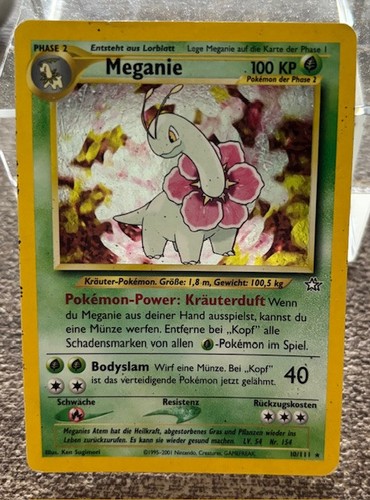 Meganie 111 pokemon neo - meganie, 10/111
