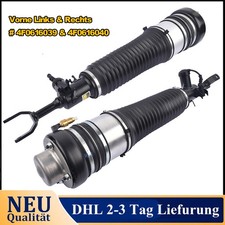 2x Stossdämpfer Luftfahrwerk Vorne Für Audi A6 C6 4F Avant Allroad 4F0616039AA