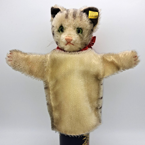 Steiff handpuppe katze - steiff,