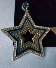 Original Swarovski Ohrringe Stecker Sterne 5,5 cm Durchmesser 