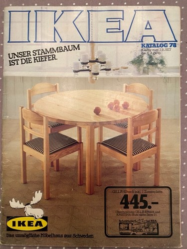Ikea katalog von 1978 sehr - ikea, 1978,