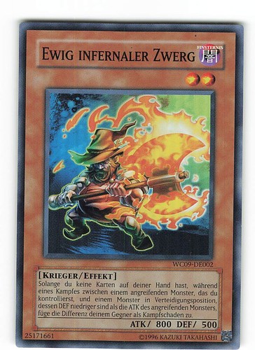 Yugioh ewig infernaler zwerg - yugioh,