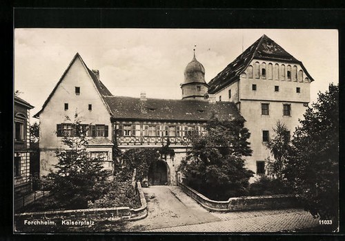 Ansichtskarte forchheim - ansichtskarte,