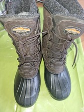 Meindl Sölden Winterstiefel Herren Canadian Boots Winterschuhe Braun Gr.42 UK 8