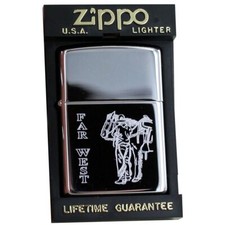 Zippo Feuerzeug Modell 250 FAR WEST COWBOY