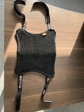 Motorrad Sitzkissen, Netz-Konstruktion, ca. 35x27cm, schwarz, gebraucht