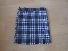 Woll Wickel Rock ca. Gr. 38-40 kariert mit Klettverschluss