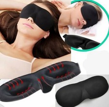 ✅Schlafmaske Augenmaske Schlafbrille Blickdicht Schlafhilfe Flugzeug Urlaub NEU✅