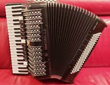 Akkordeon . Scandalli Mod. XIV 120 Bässen 4 chörig . Top