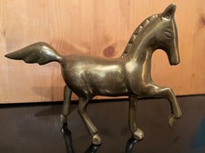 Metall Pferd tanzend, Messing