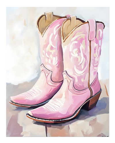 Chice rosa cowboy stiefel - chice, cowboy-stiefel