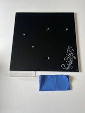 Sigel GL115 Glas-Magnetboard / mit Stifteschale + Mikrofasertuch