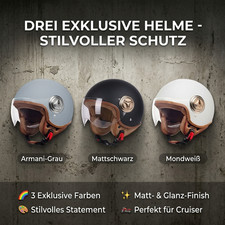 Oldtimer Harley Stil Motorrad