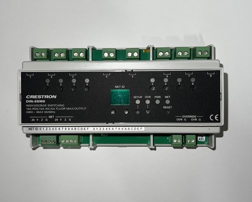 Crestron din 8sw8 - crestron, din-8sw8