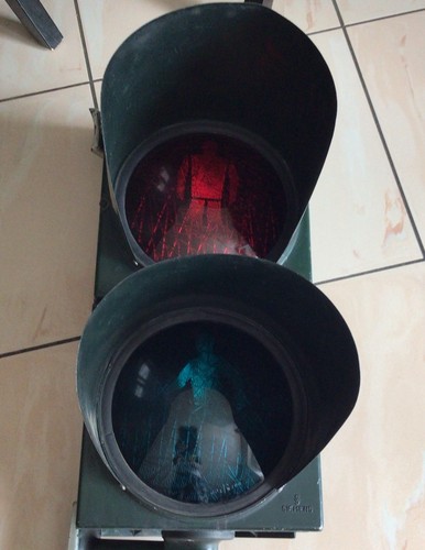 Verkehrsampel siemens rot - ,
