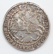 Taler ,Mansfeld-Bornstedt , 1611, Bruno II., Wilhelm I., Johann Georg IV.,