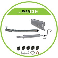 Komplette Auspuffanlage Opel