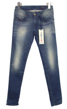Diesel Grupee-Ne 0857X Jogg Jeans Damen W27 Stretch Distressed Slim Fit Neu