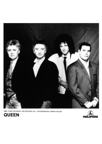 Queen promo photo 1989 - -,