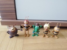 5 Schleich Figuren Biene Maja, Willi, Flip, Kassandra, Kuno - Apollo Film 1976
