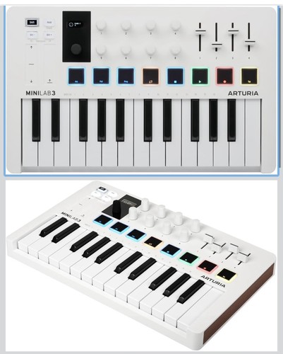 Arturia minilab weiß midi - 3,