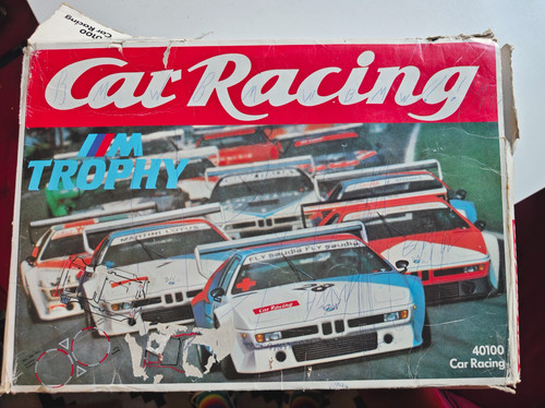 Car racing bahn - car,
