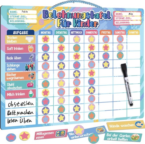 Belohnungstafel kinder - belohnungstafel,