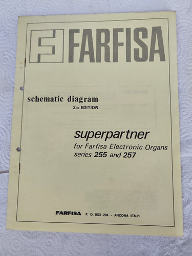 Farfisa electronic organs - electronic,