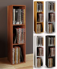 Holz Schallplatten LP Stand Regal Platto 3fach