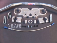 ABM Superbike Lenker-Kit Kawasaki ZXR 750 (ZX750J/K/L) | 91-95 | silber