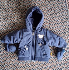 STEIFF  Baby Winterjacke blau