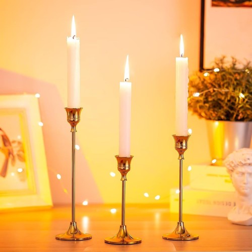 6er set kerzenständer kupfer - kerzenständer,