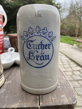 Antiker bierkrug tucher bräu - antiker,