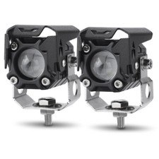 2x Motorrad LED Scheinwerfer Weiß Gelb 30W LKW Offroad Quad 4WD 4X4 Auto SUV ATV