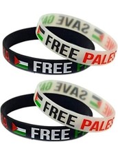 Free PaläStina Armband, Silikonarmband, Free Palestine Palästina Zeichen.
