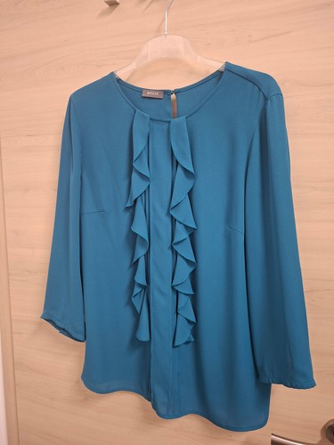 Petrolfarbige bluse von - von, basler