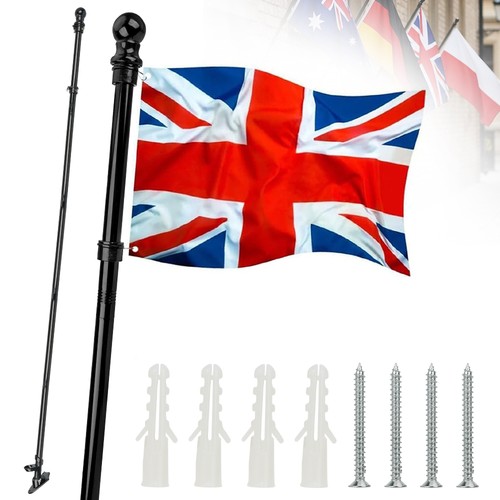 Flaggenmast set 180cm für - 180cm,