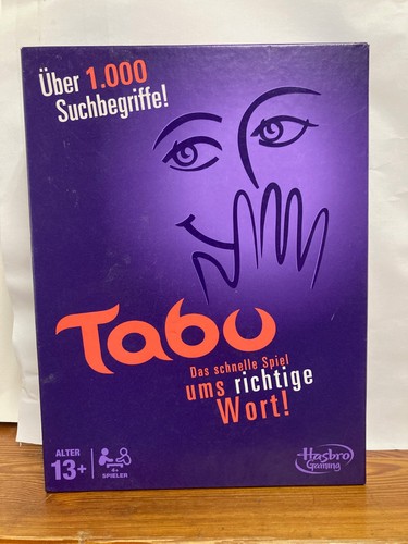 Hasbro tabu wörterspiel das - wörterspiel,