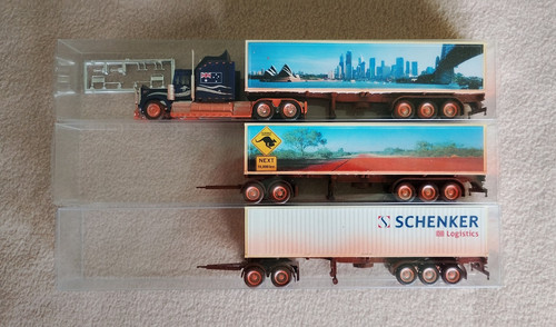 Herpa kenworth w900 - w900, sattelzug