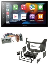 Pioneer DAB Bluetooth 2DIN USB MP3 Autoradio für Honda Jazz ab 09 dunkelgrau