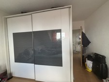 Xxl Lutz Kleiderschrank , 200x224x70 , Schwarz Und Weiß