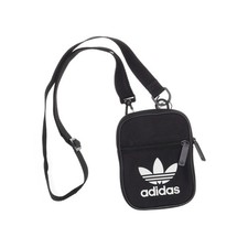 Adidas, Umhängetasche, Unisex (Erwachsene), Schwarz/Weiß, 15, 1, 12 cm #oGb