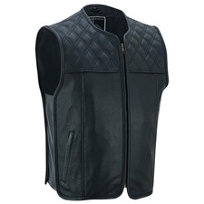 Herren Lederweste mit