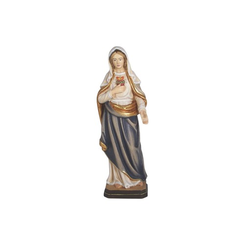 Herz maria holzfigur bemalt - maria, &