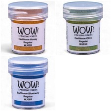 WOW Embossing Pulver 15ml - Earthtone -