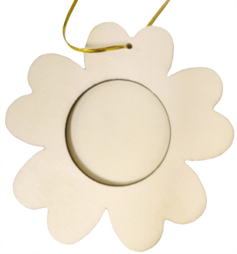 Holz bilderrahmen blume - blume, zum