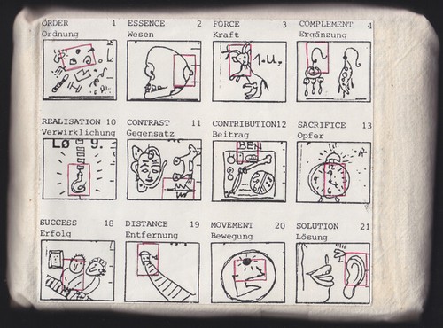 Fortunetelling card - no.,