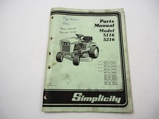 Simplicity 5116 5216 - , lawn