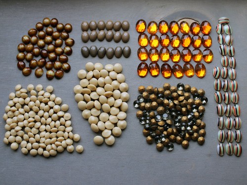 Konvolut vintage cabochons - cabochons, &