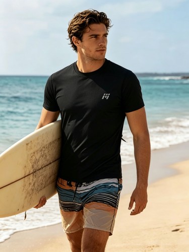 Herren rashguard shirt - herren, t-shirt
